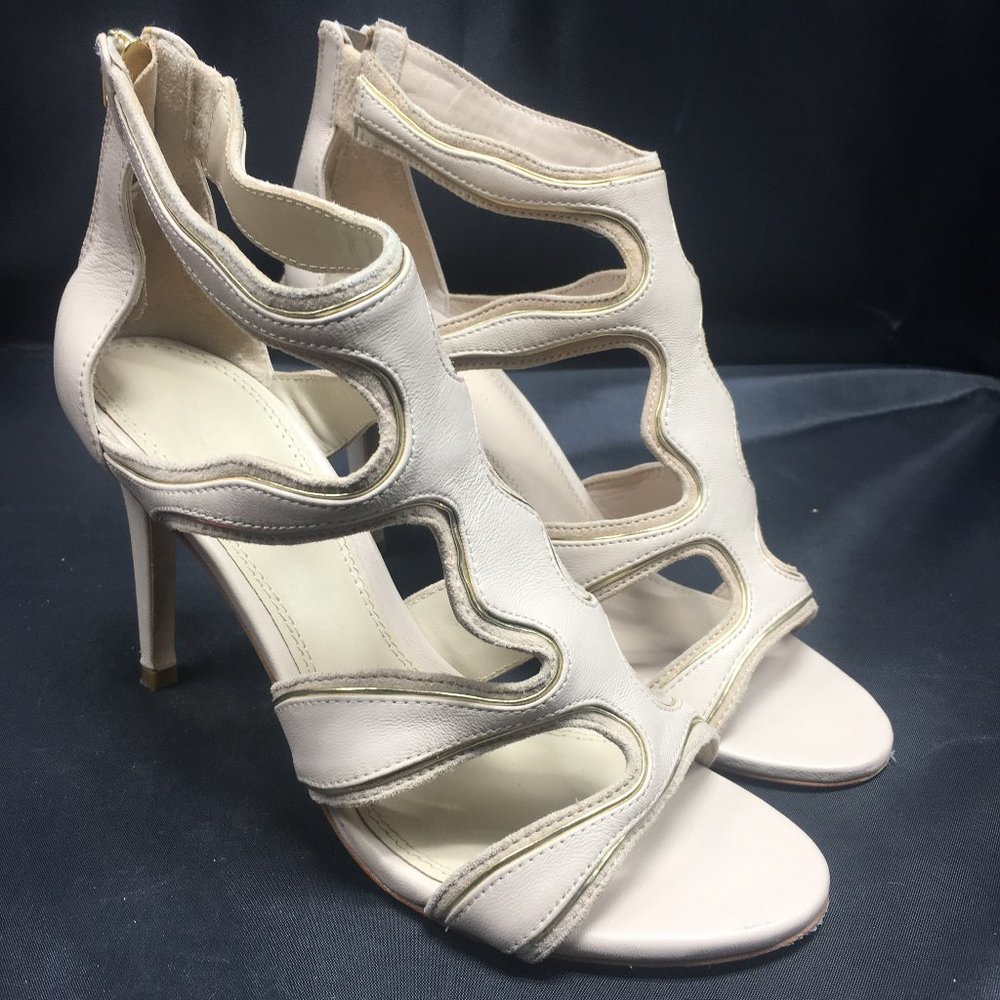 Sandro Cream Sandals Pumps